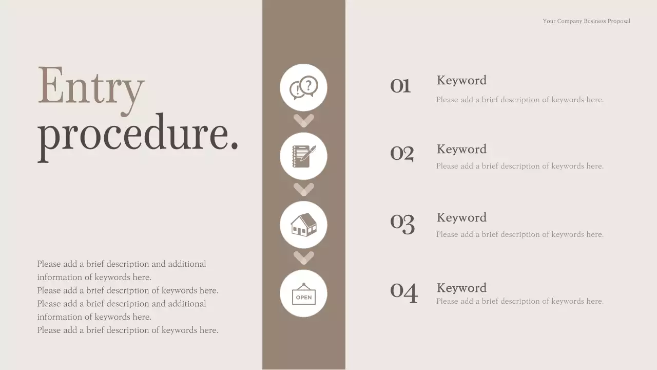 beige minimalist kitchen advertisement