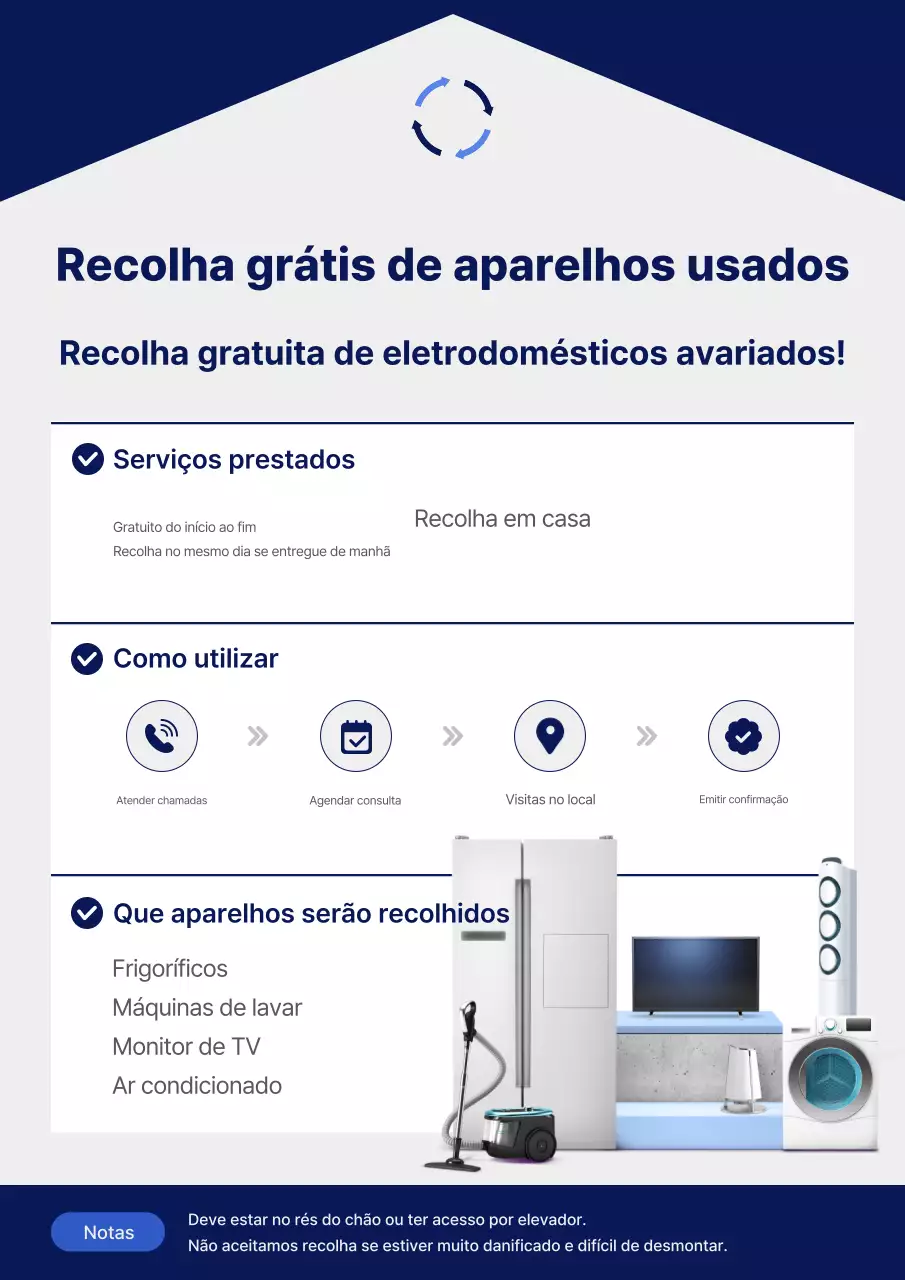 Promoção do Guia de Serviço Blue Clean