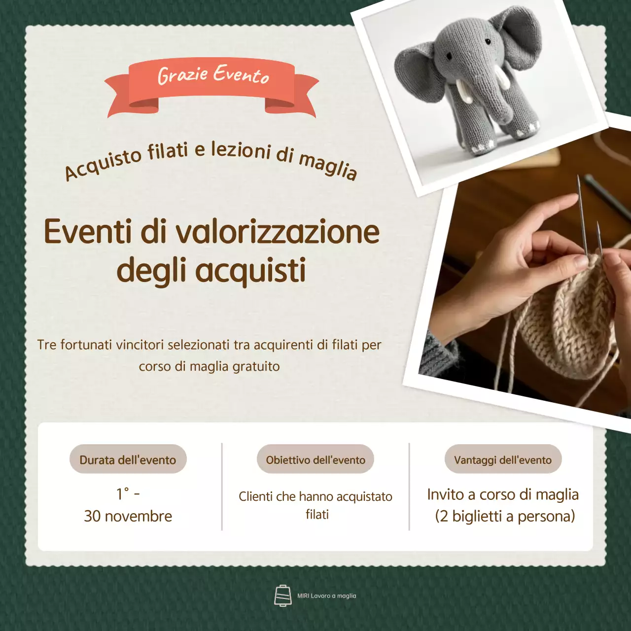 Guida agli eventi Green Simple