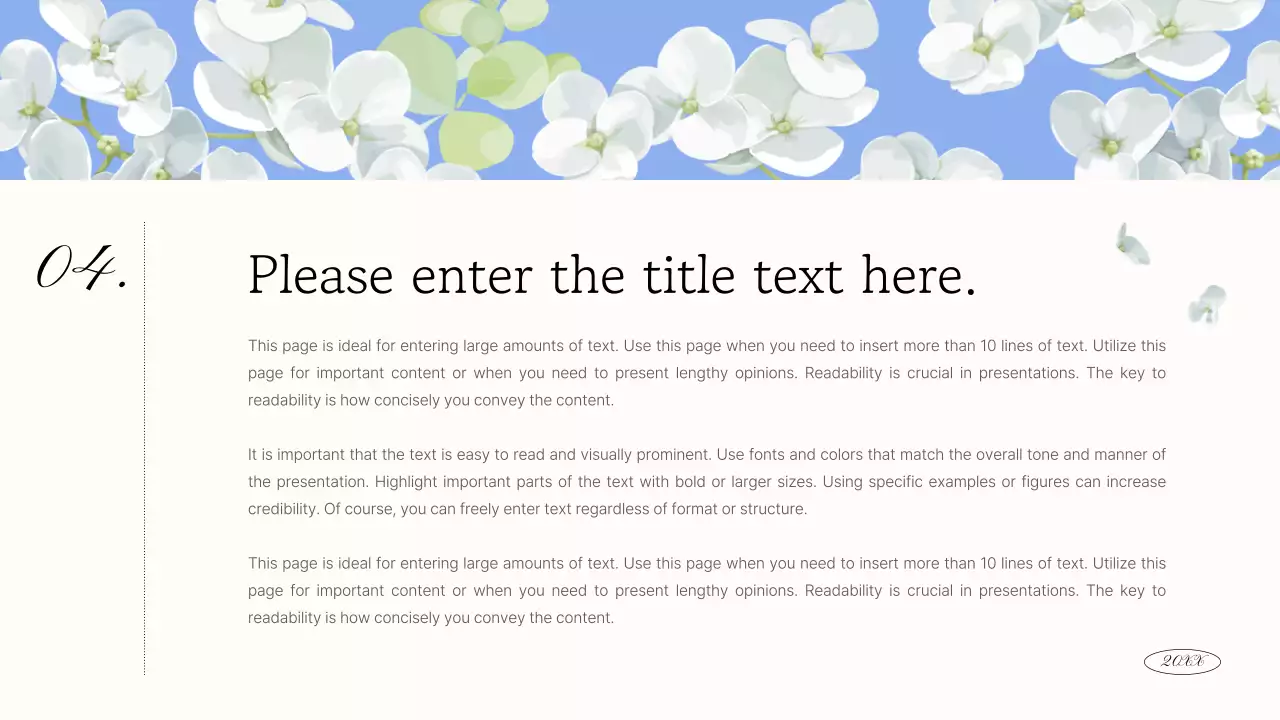 블루 엘레강트 마케팅 프리젠테이션