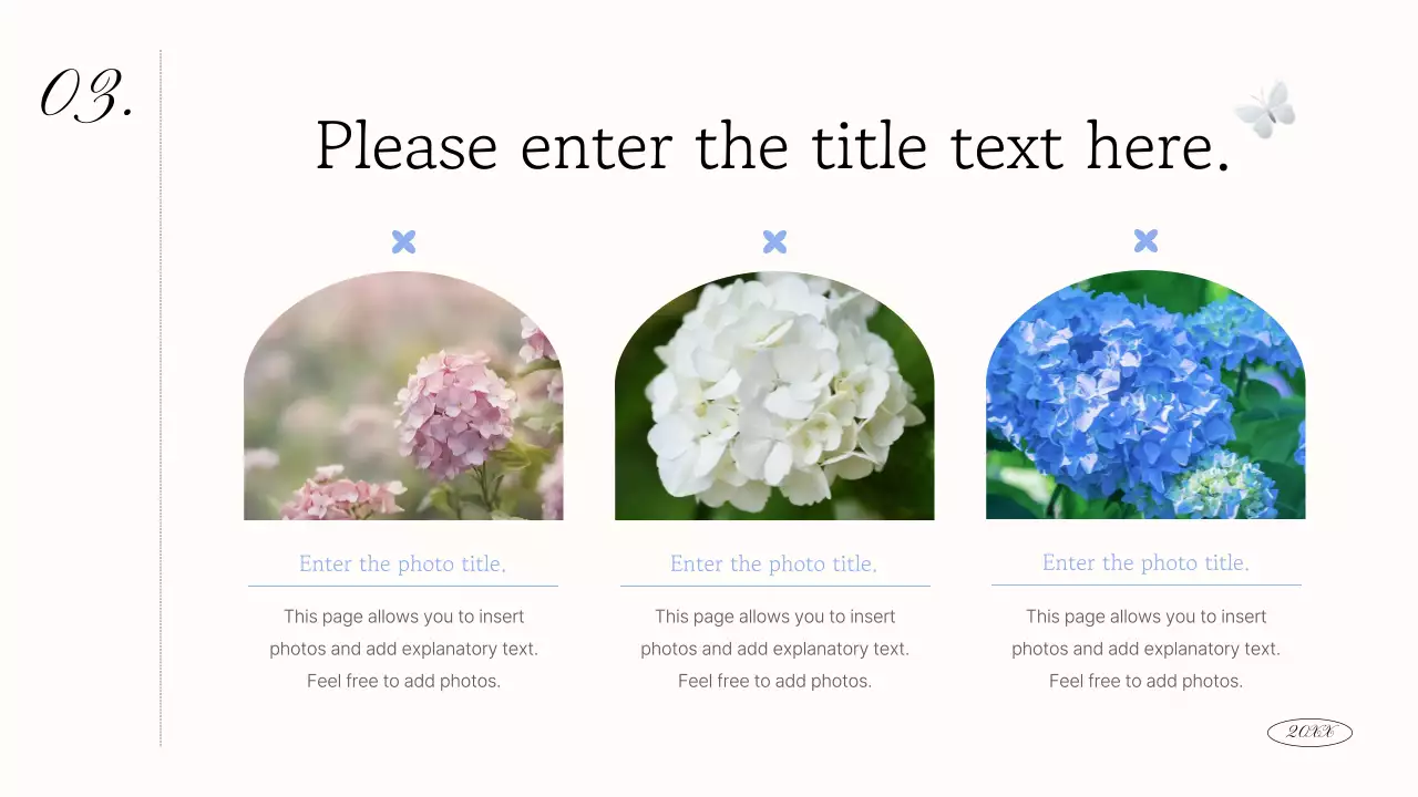 블루 엘레강트 마케팅 프리젠테이션