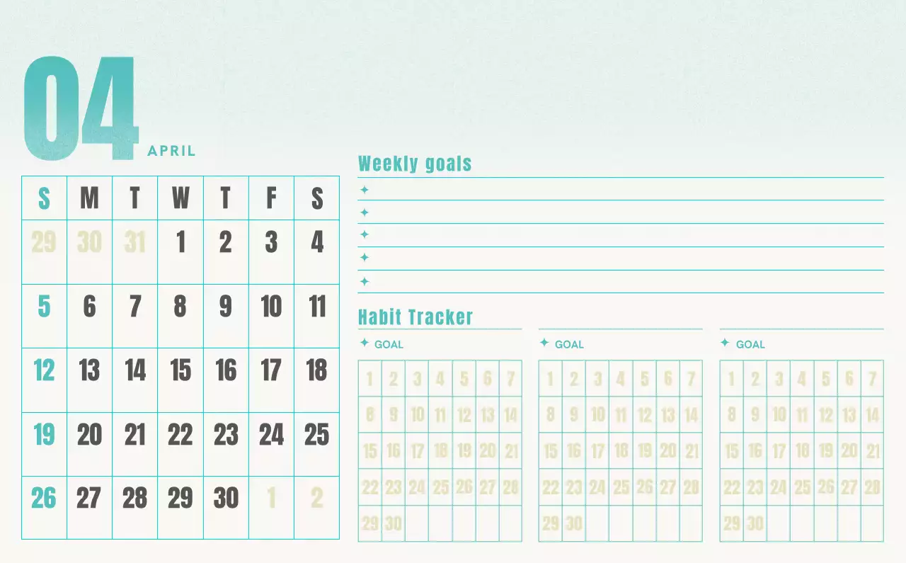 Kalender Sederhana Merah Kalender