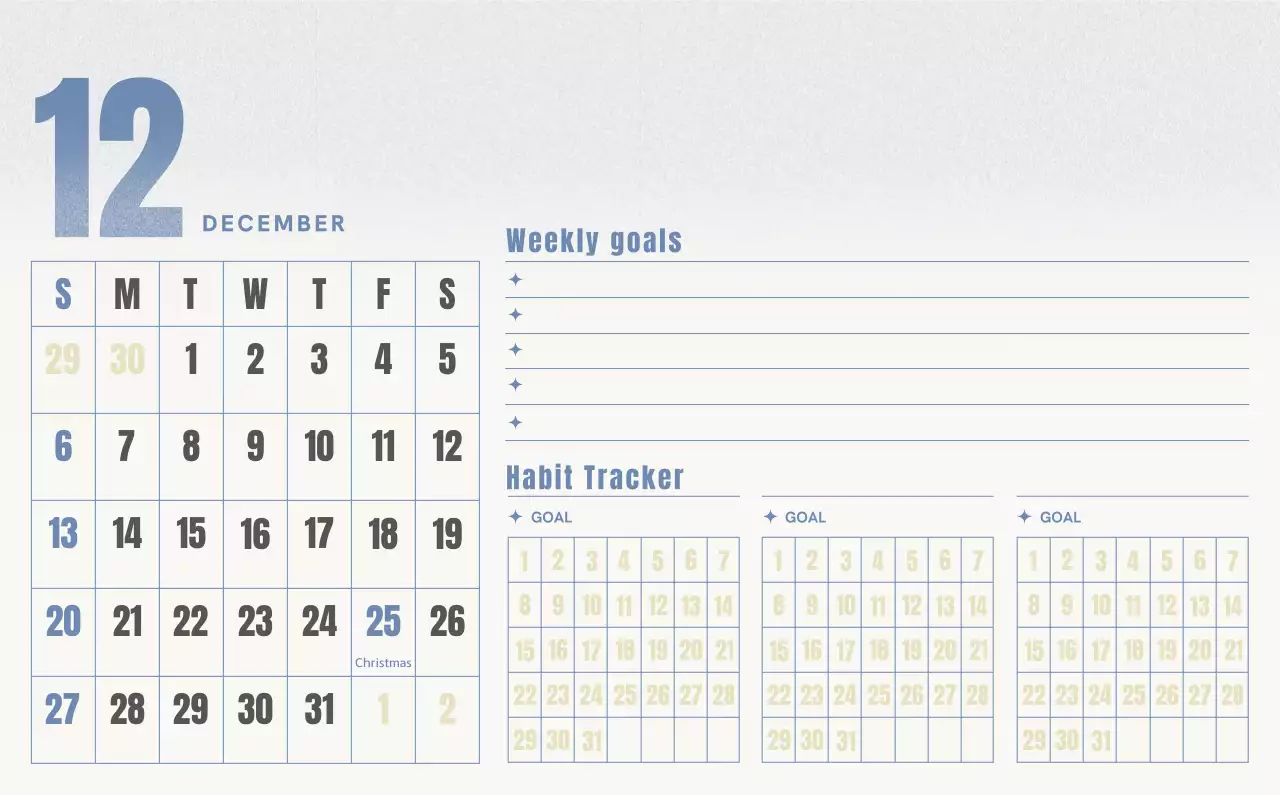 Kalender Sederhana Merah Kalender