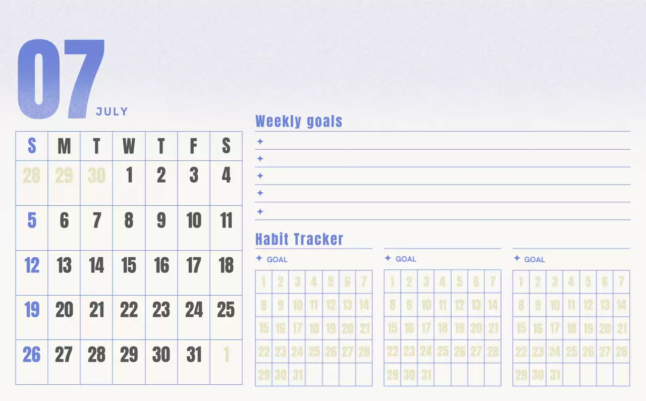 Kalender Sederhana Merah Kalender