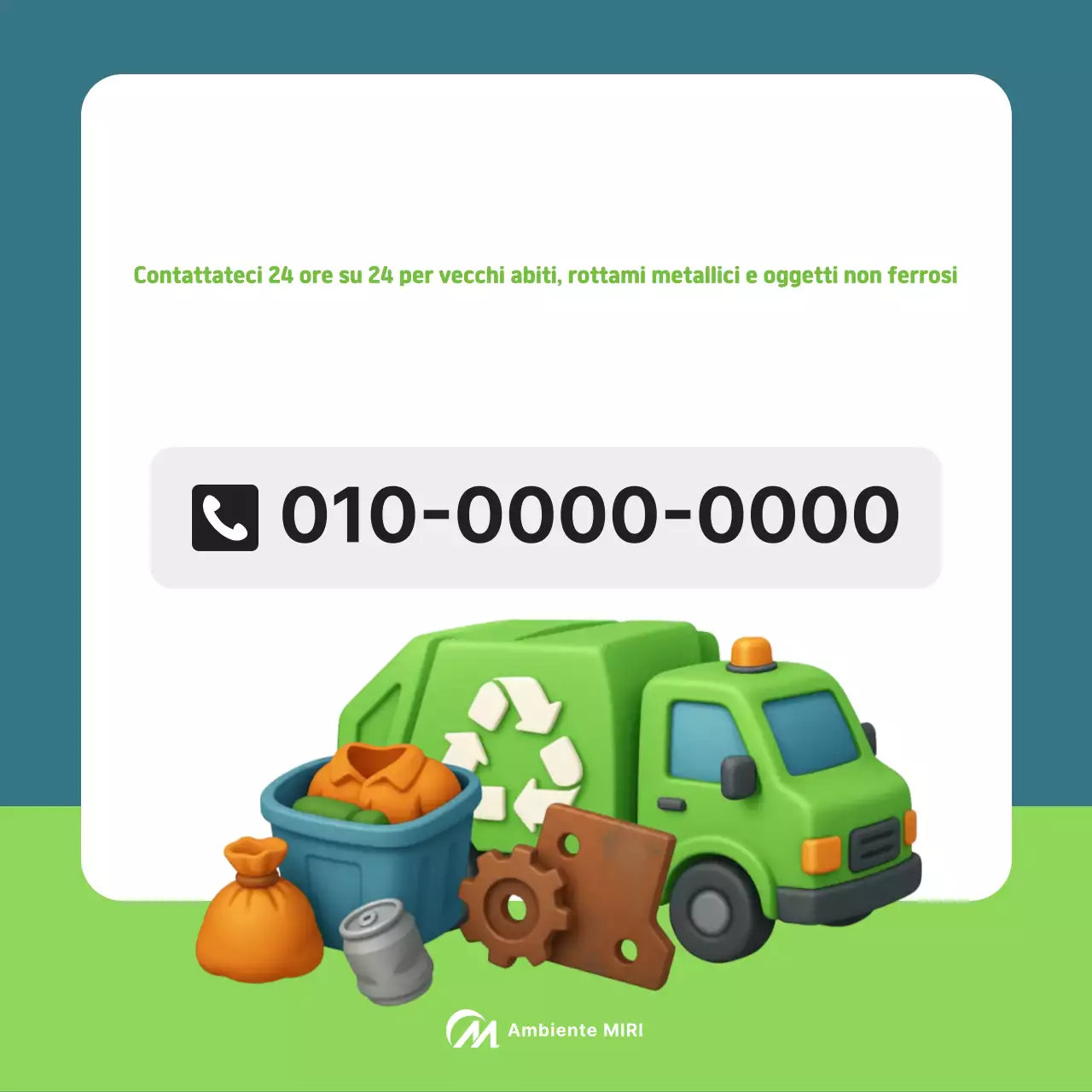 Promozione del riciclo semplice e verde