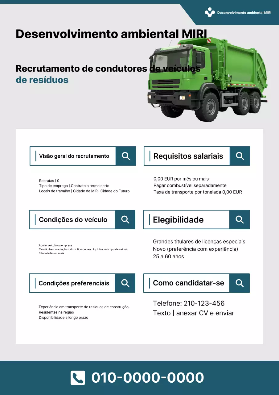 Recrutamento Simples e Verde