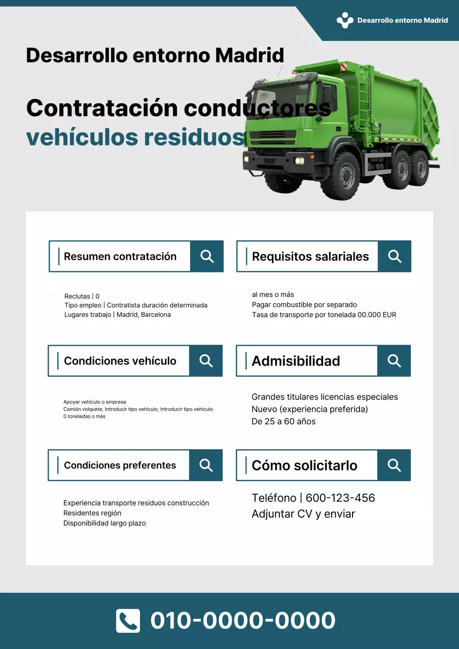 Reclutamiento sencillo y ecológico