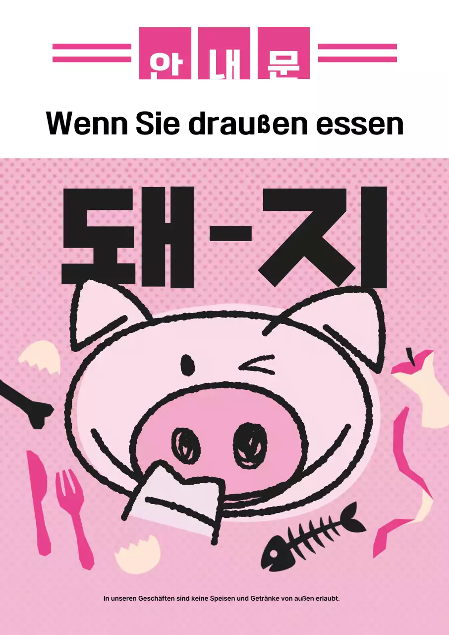 Hinweis zur Geschmacksbeschreibung der rosa Flasche
