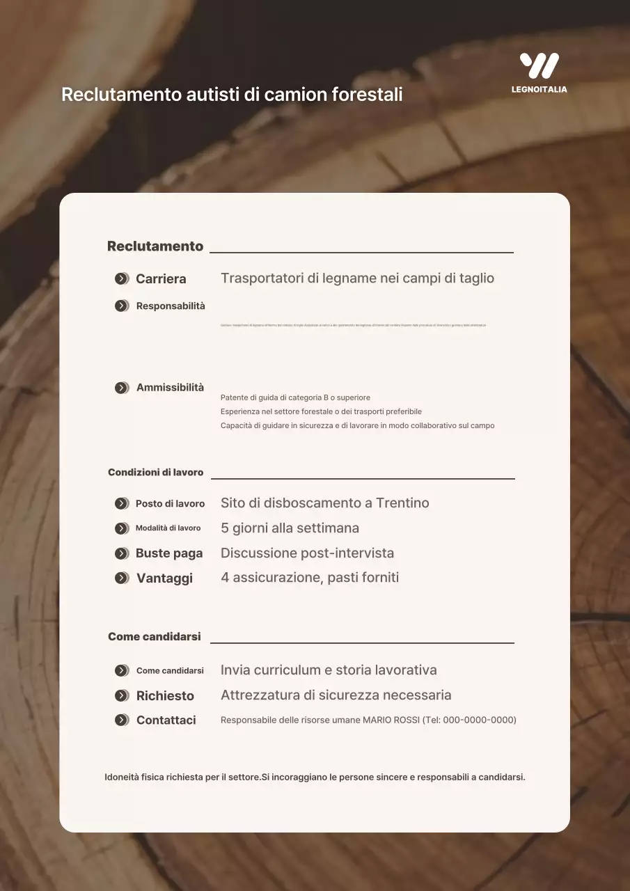 Brown Simple Recruitment