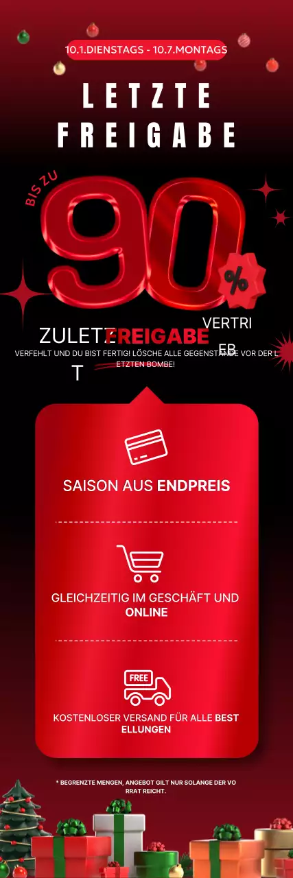 Sonderangebot für rote Kontrastfarben