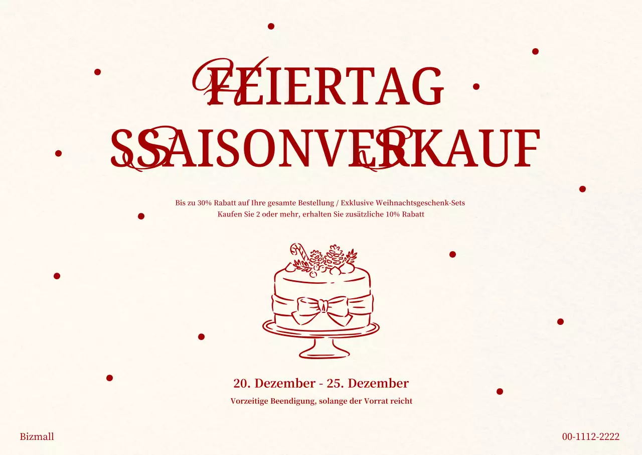 Beige Classic Sale-Aktion