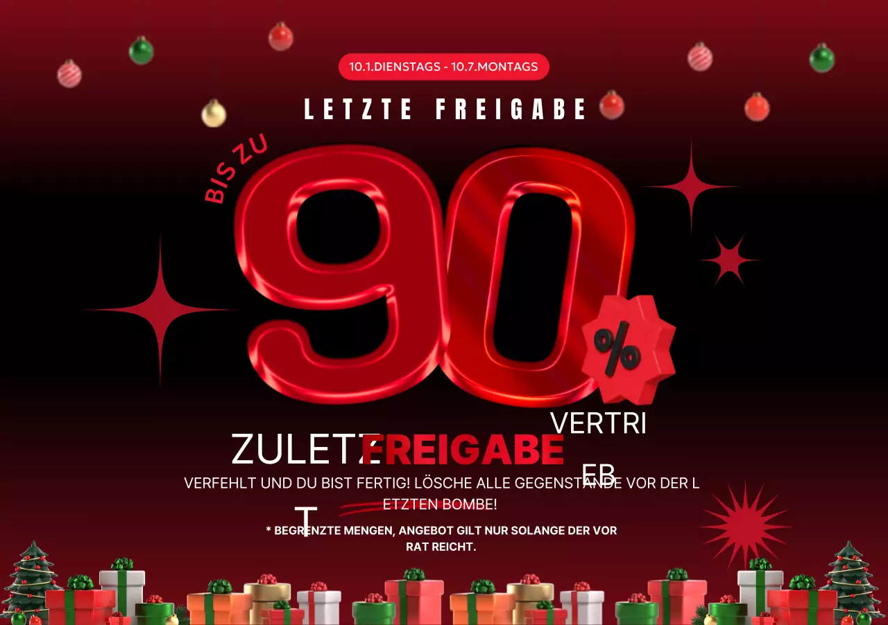 Sonderangebot für rote Kontrastfarben