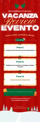 Promozione dell'evento invernale Red Pop