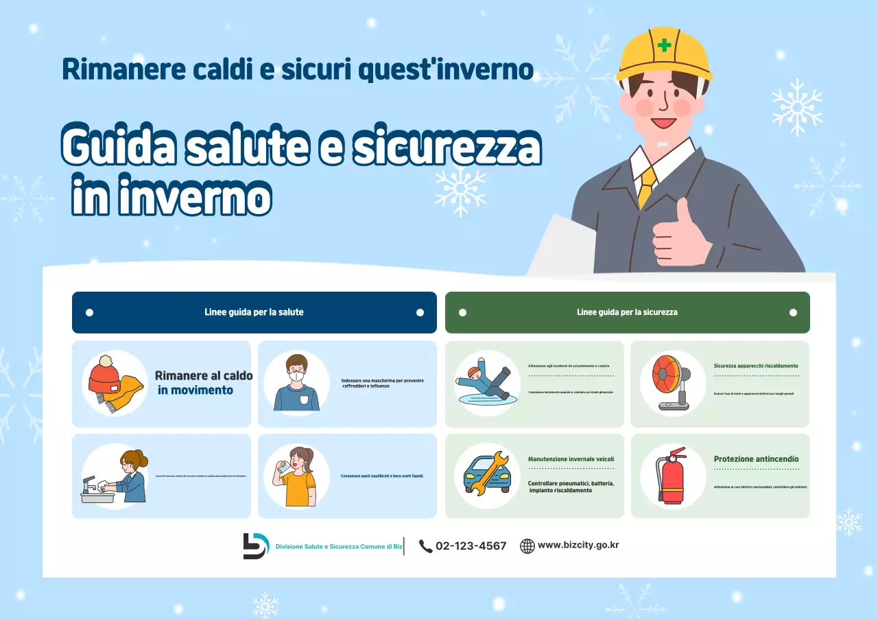 Guida alla campagna di sicurezza pulita Sky Blue