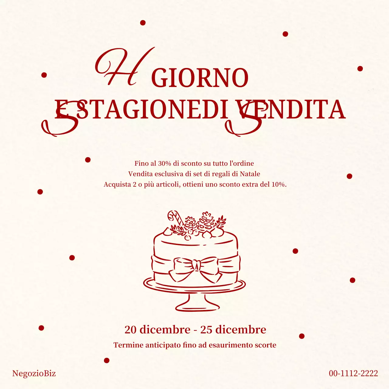 Evento di vendita Beige Classic