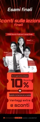 Pubblicità educativa evidenziata in rosso