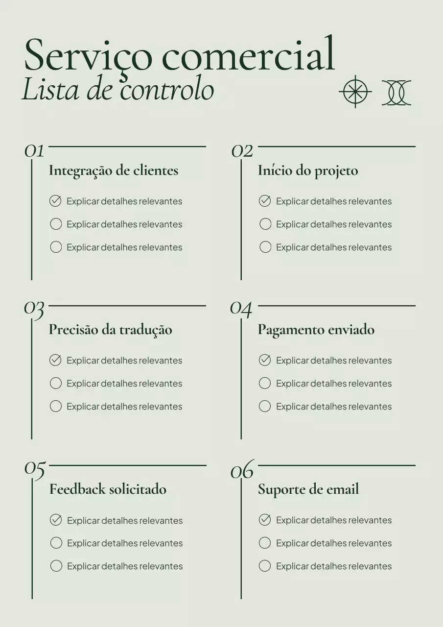 Lista de verificação para negócios minimalistas sustentáveis
