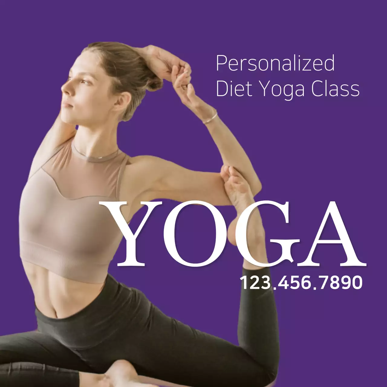 Pink Modern Diet Promotion Instagram Post