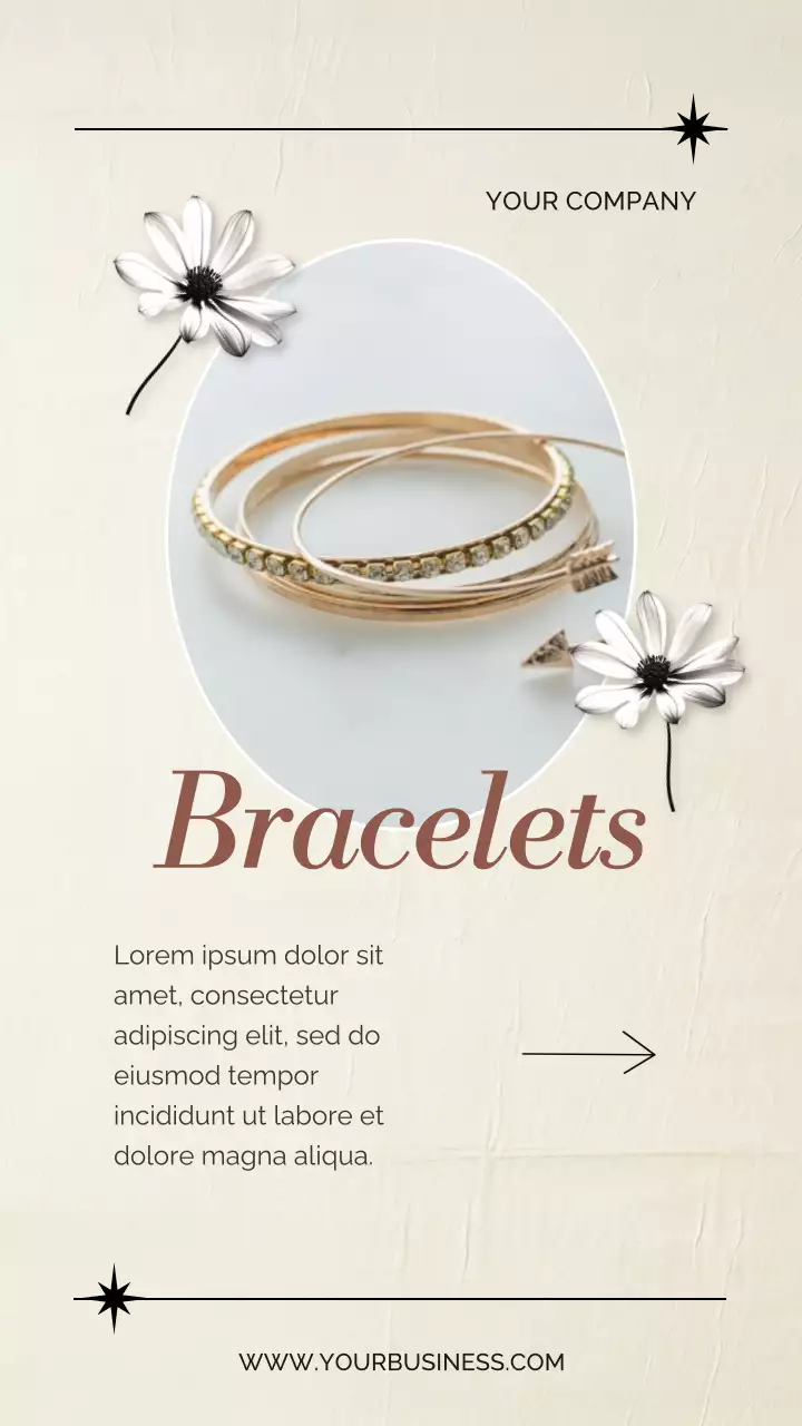 Beige Elegant Jewelry Promotion Instagram Post