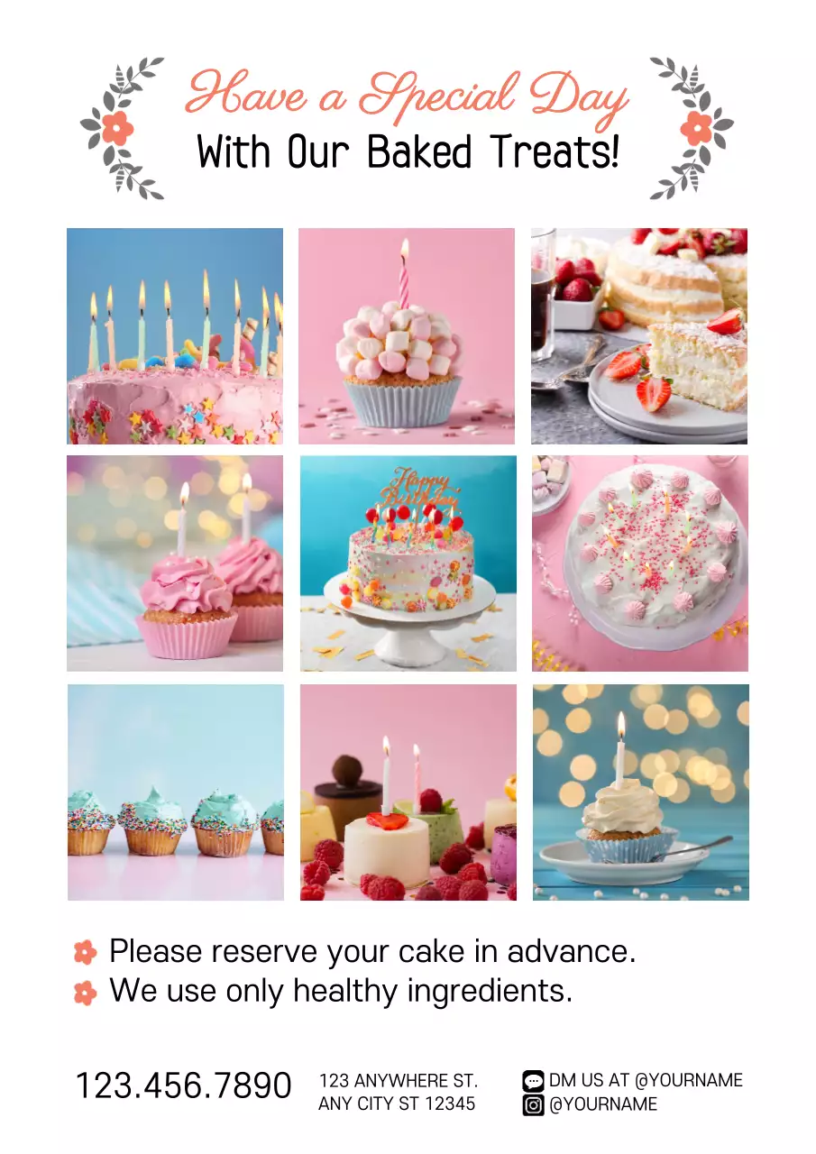 Beige Vintage Coffee Menu Poster