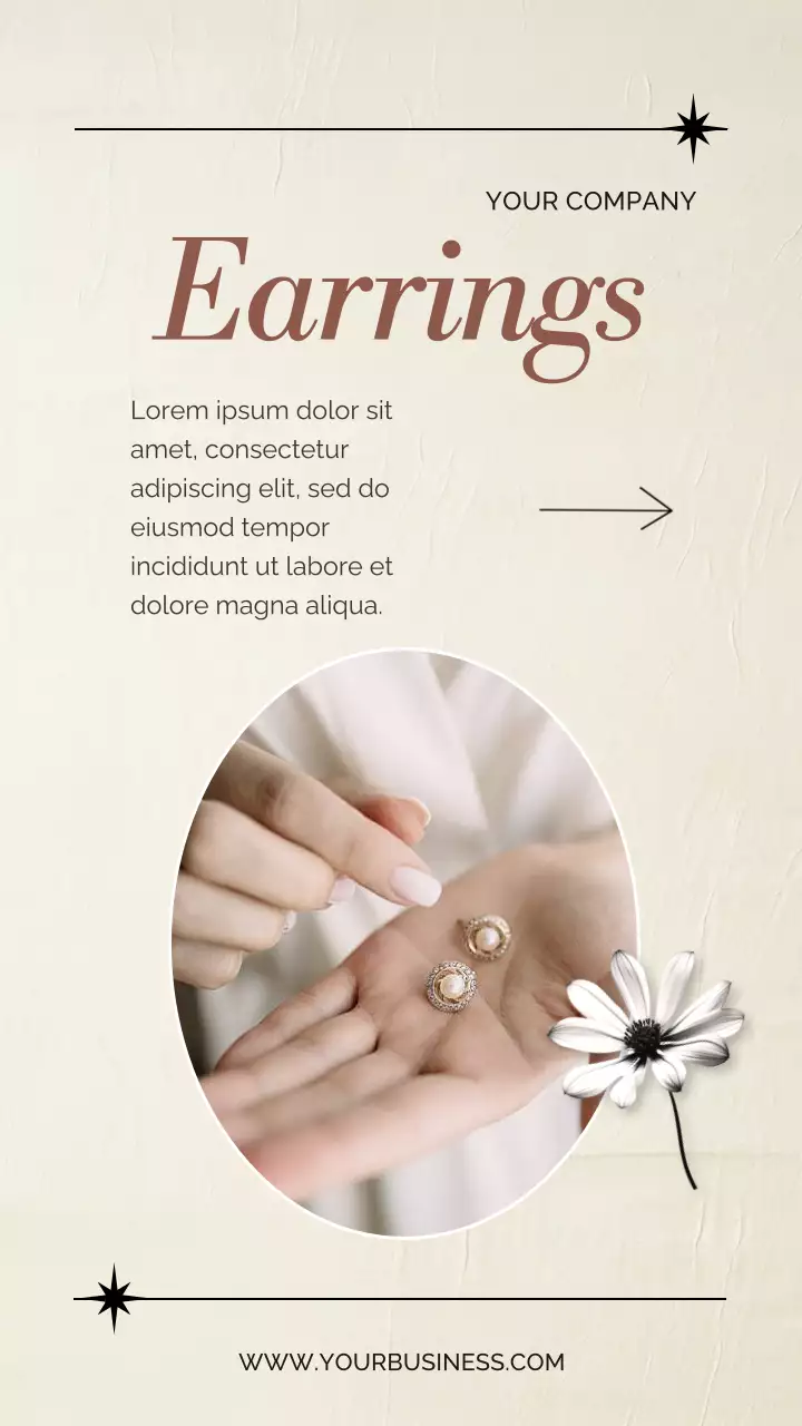 Beige Elegant Jewelry Promotion Instagram Post