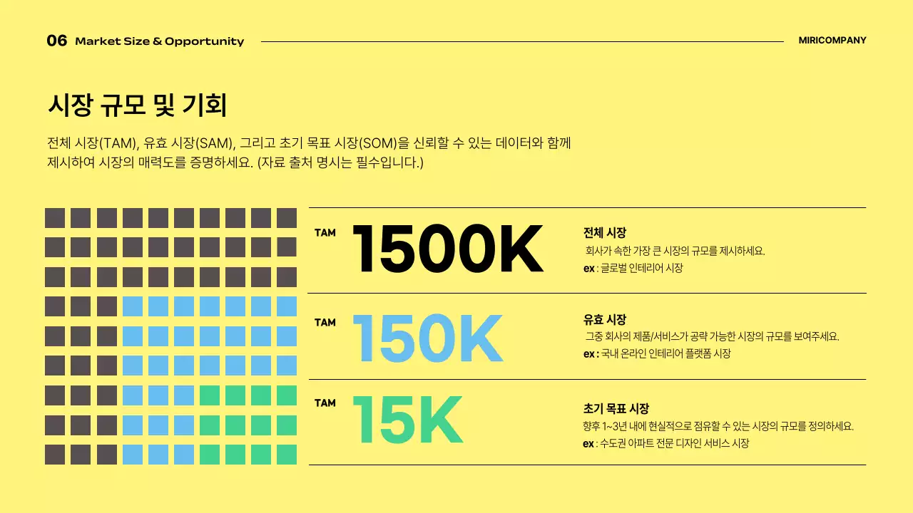 노랑 모던 비즈니스 제안서