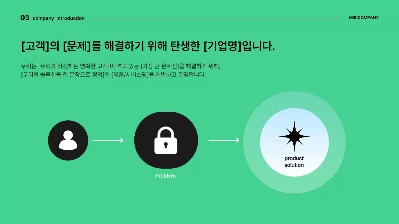 노랑 모던 비즈니스 제안서