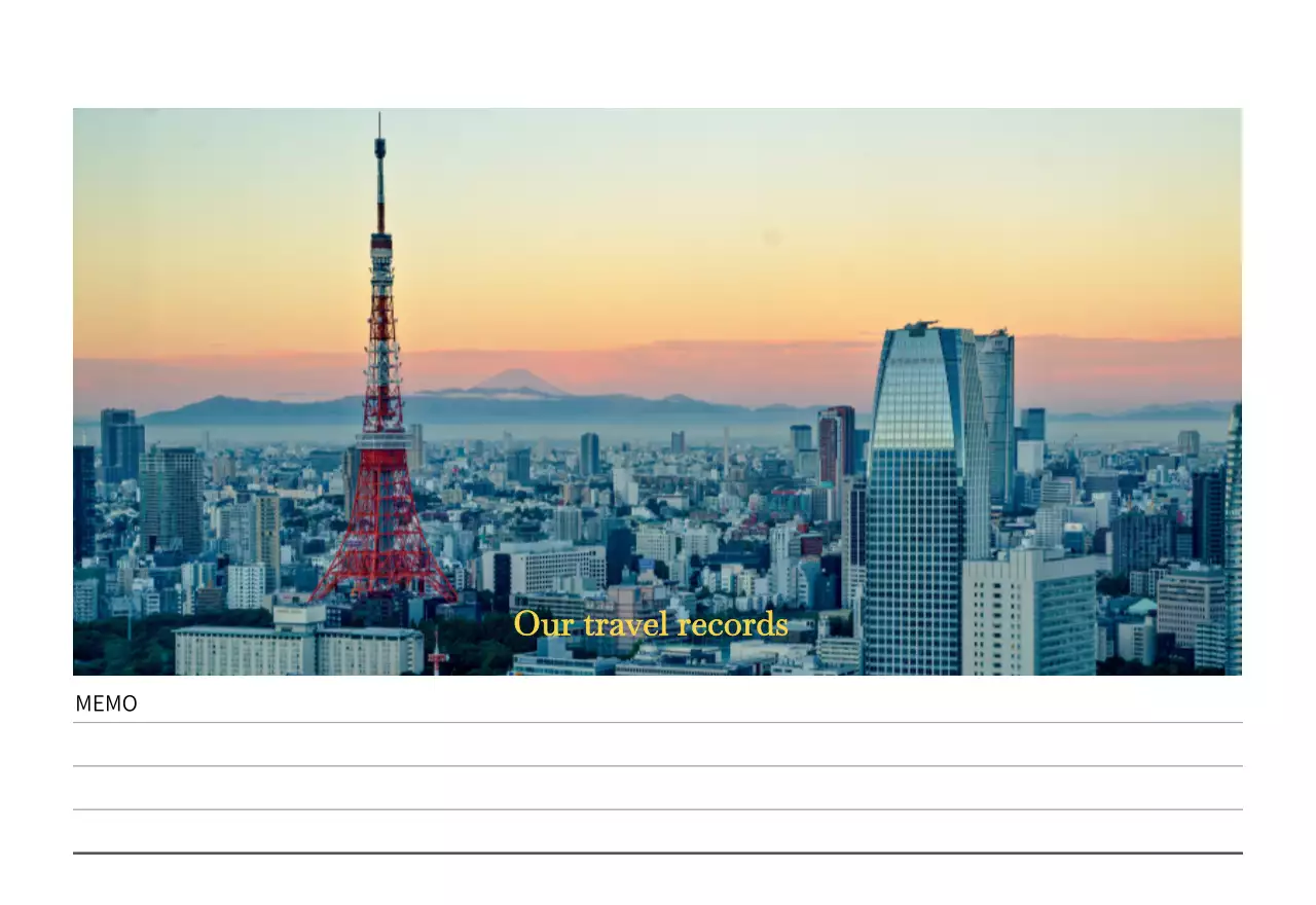 다양한 국가의 여행 프레임 사진 컨셉