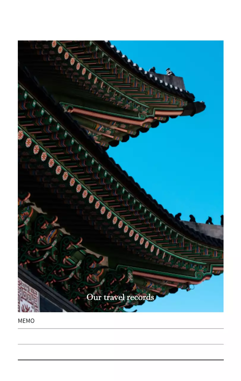 다양한 국가의 여행 프레임 사진 컨셉