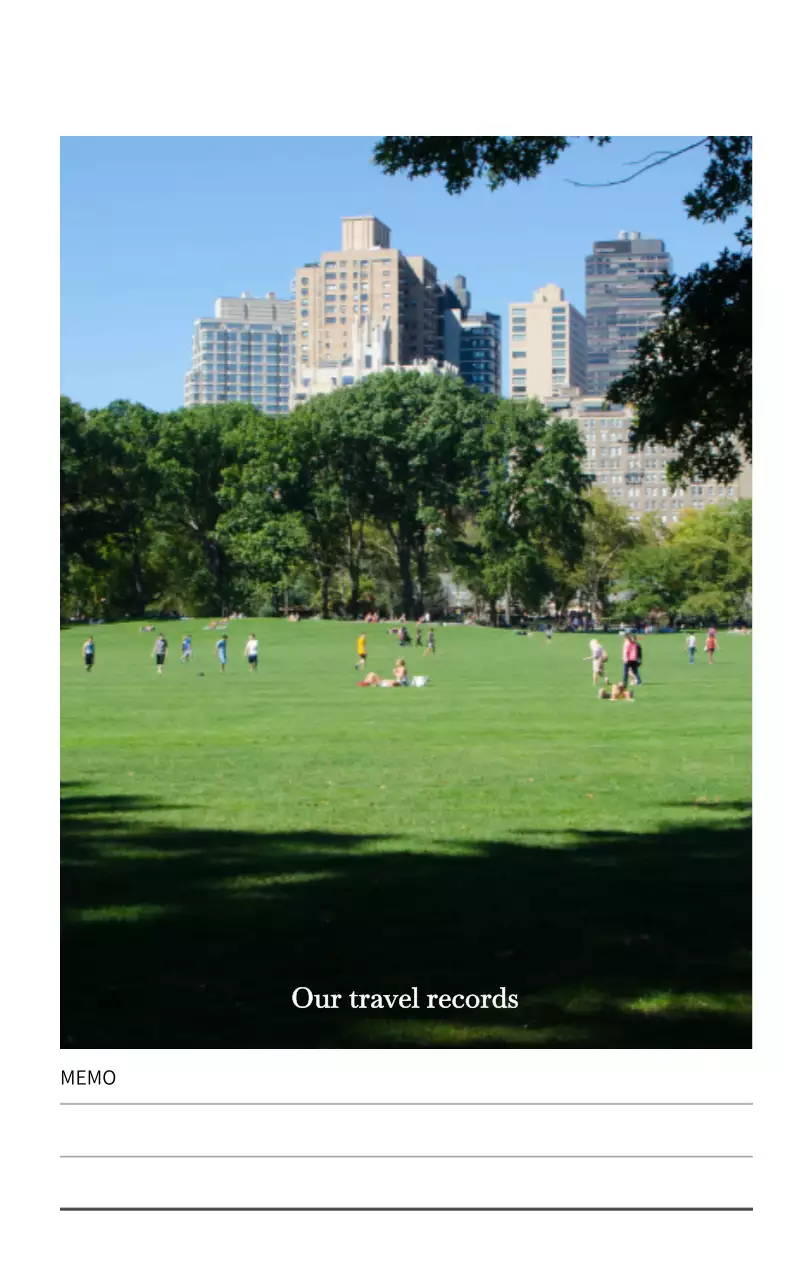 다양한 국가의 여행 프레임 사진 컨셉