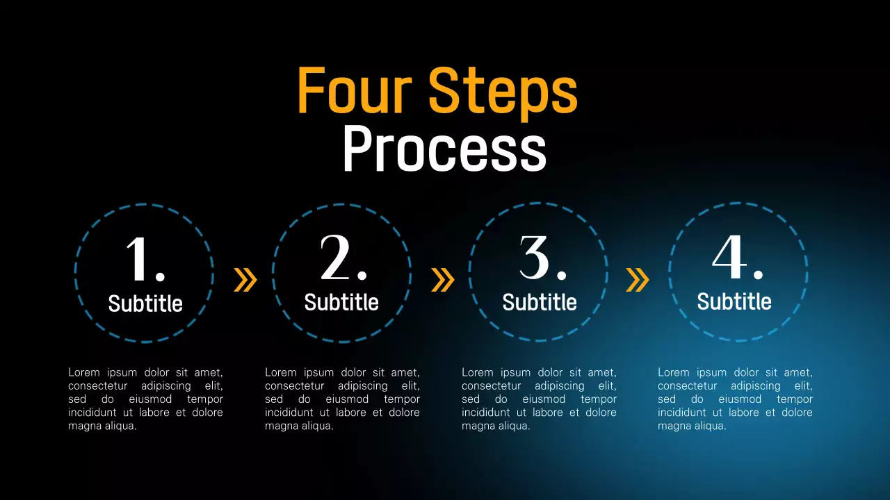 Bahan Halaman Tata Letak Serbaguna Modern Hitam dan Biru