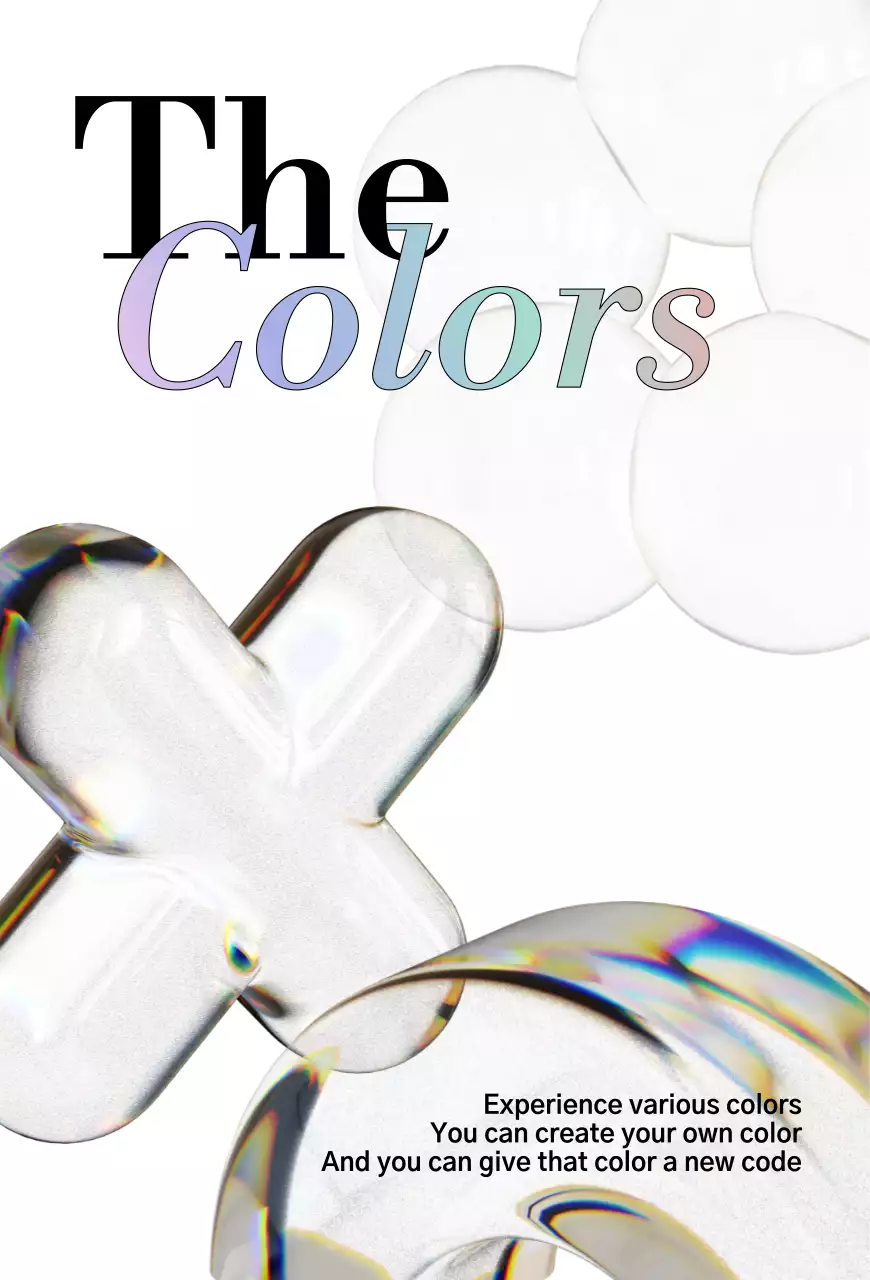 白と黒のガラスオブジェが付いたスタイリッシュなデザインのポップアップストアグッズ