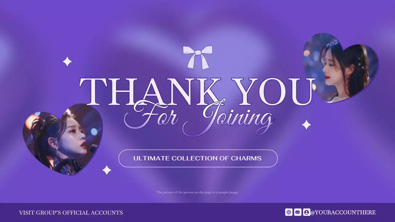 Purple Elegant Members Newsletter Presentation