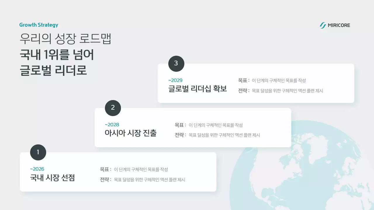 하늘색 모던 스마트 정보 전달 IR