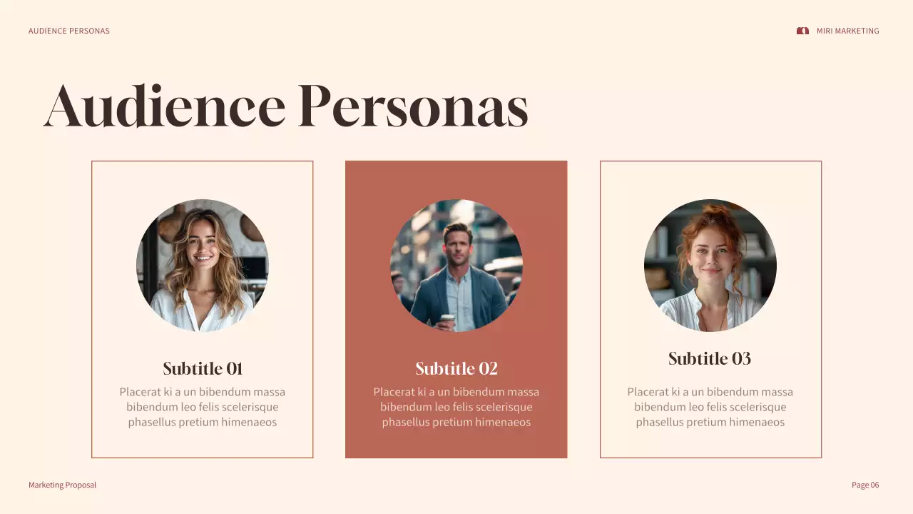 Red Modern Marketing Plan Presentation