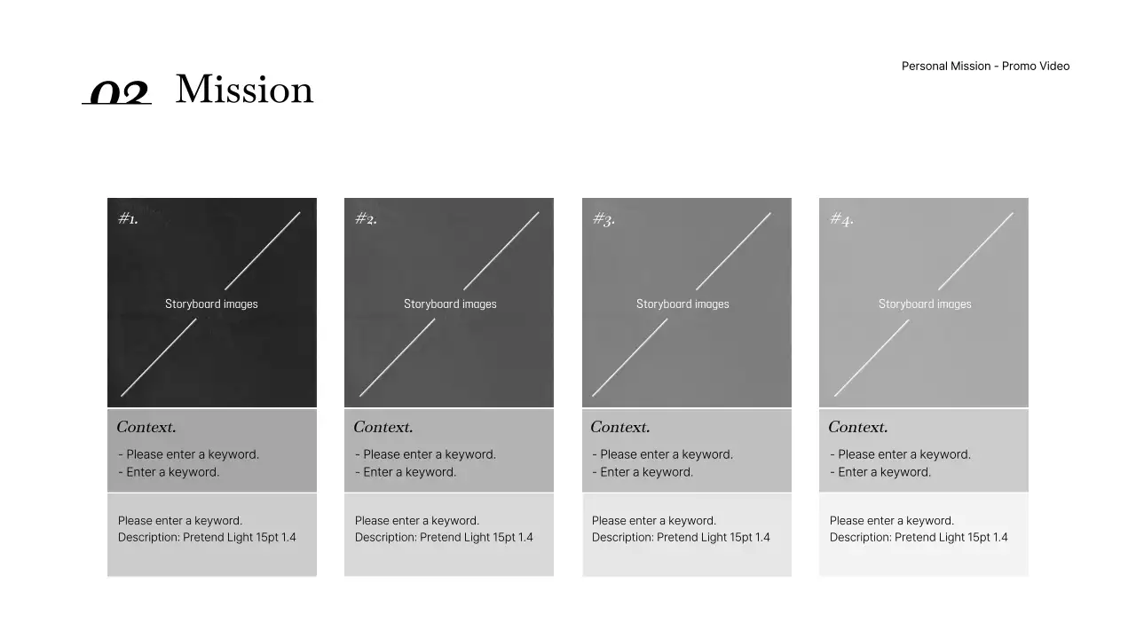 Black Minimal Performance Report Document Presentation