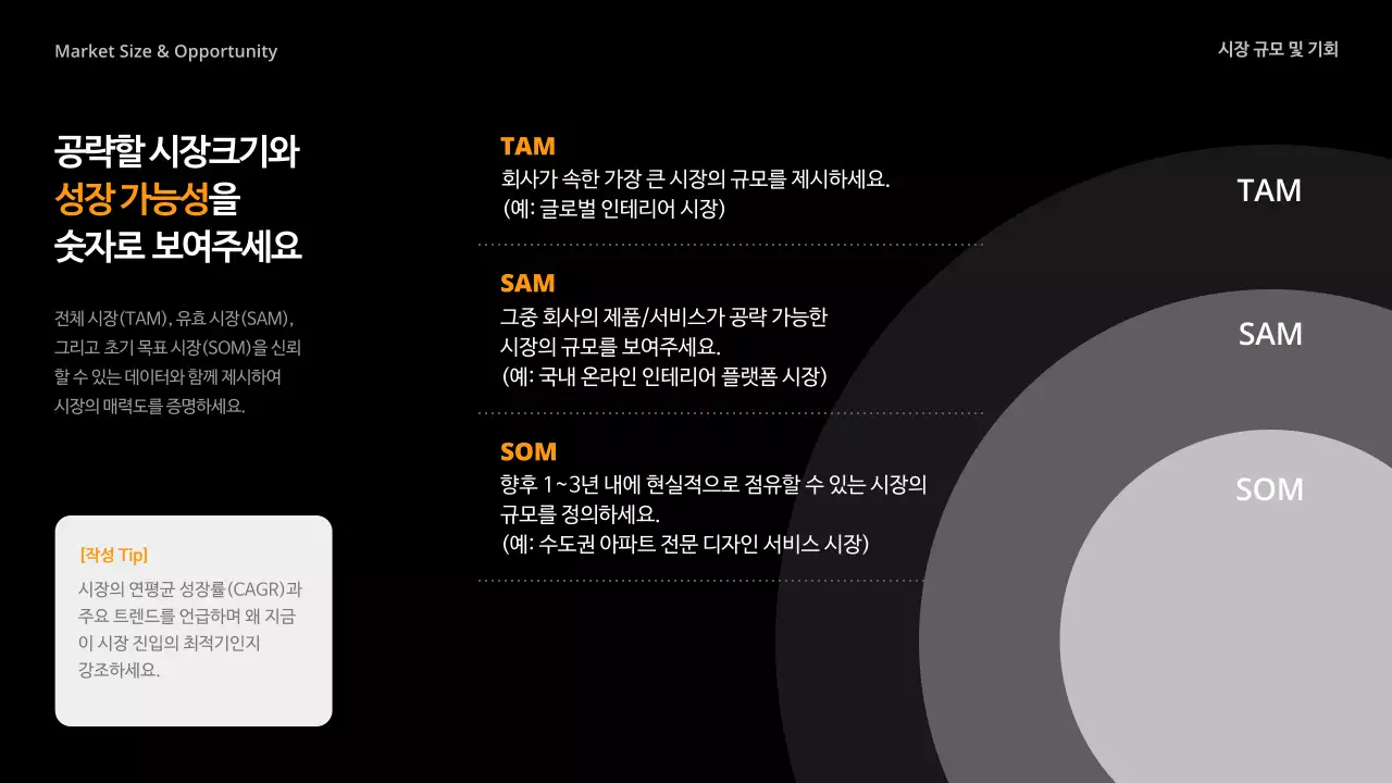 주황 모던 비즈니스 제안서 IR