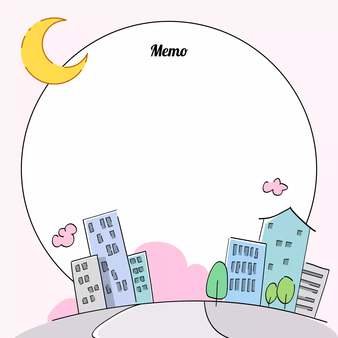 Perencana Catatan Minimalis Pastel