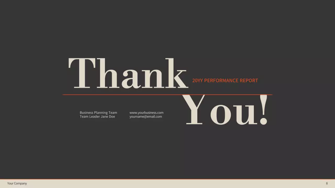 Grey Professional Business Report Presentation