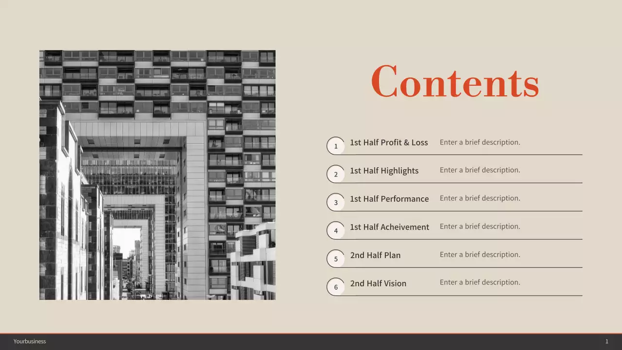 Grey Professional Business Report Presentation