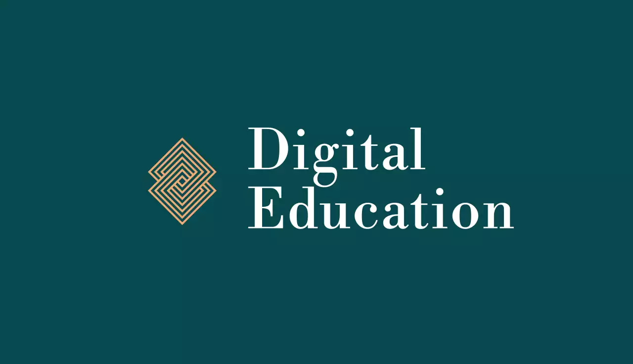 Teal Elegant Business Card