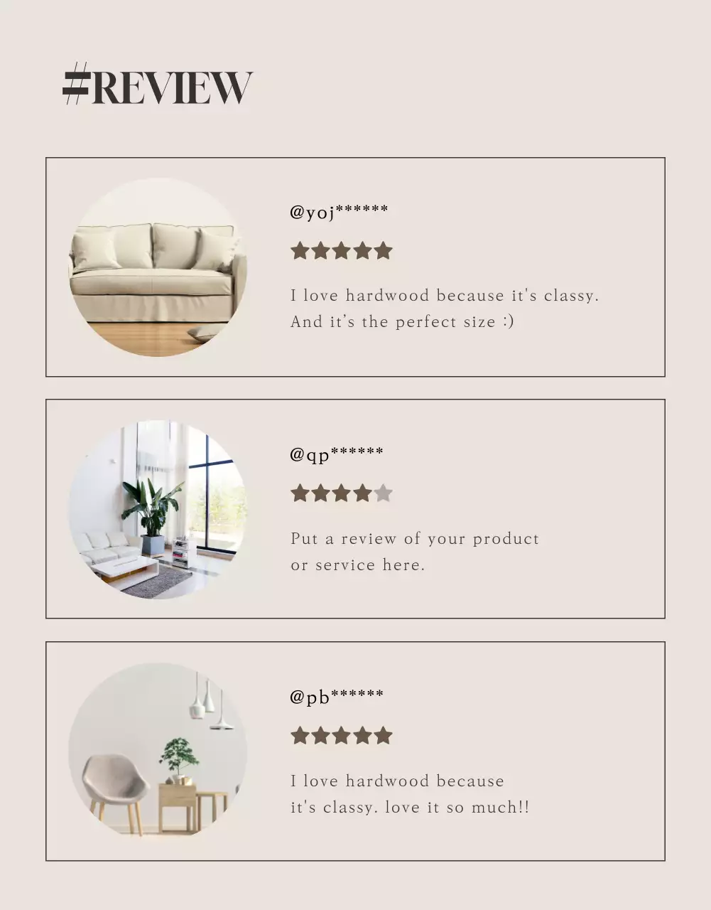 Modern furniture in warm brown tones event details