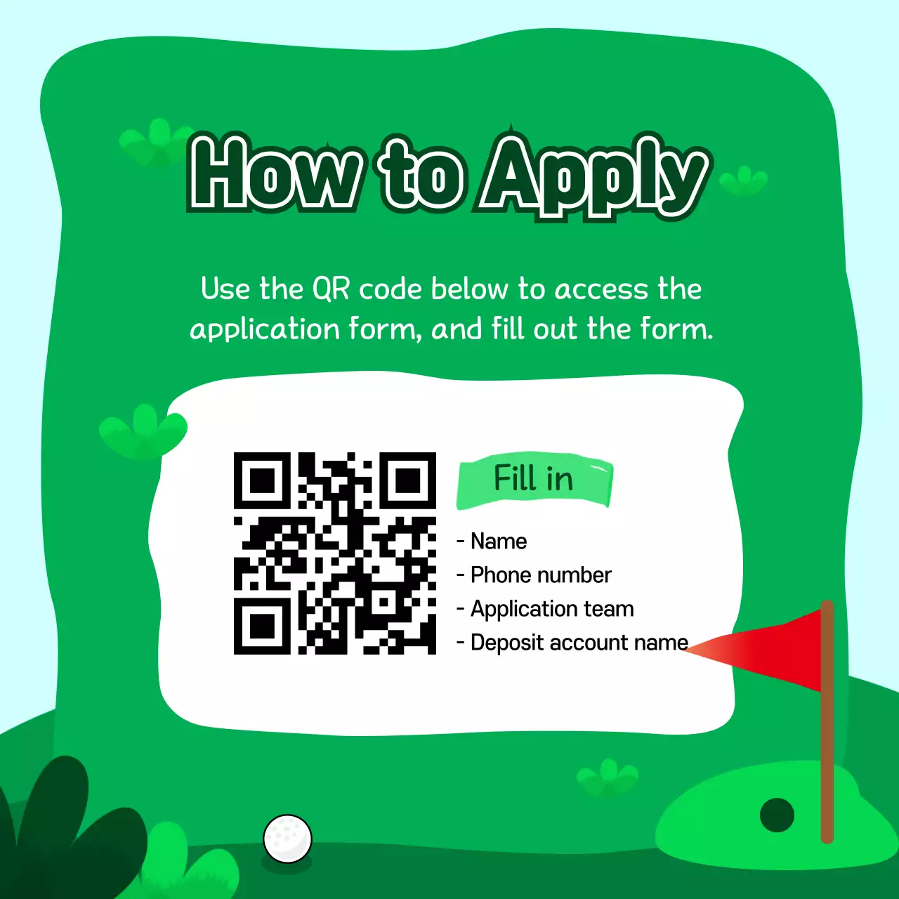 Green Cartoon Sports Recruitment Instagram Carousel