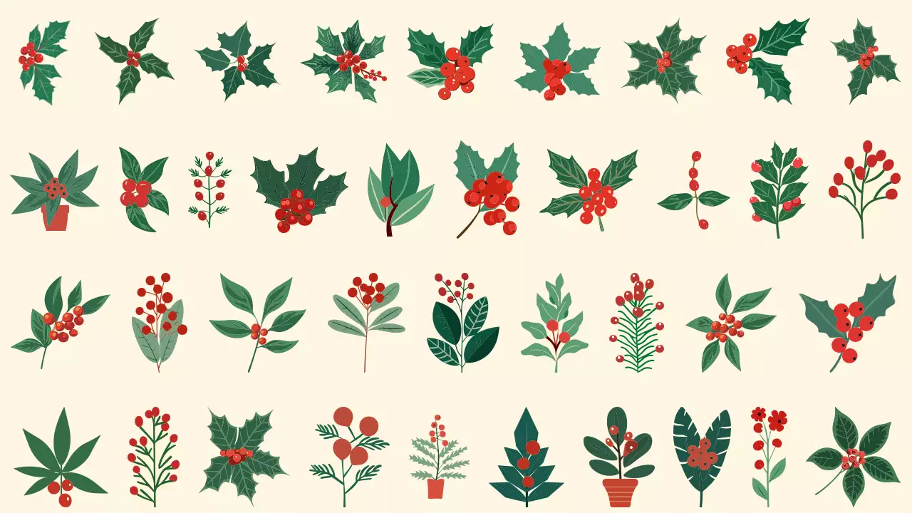 Green Traditional Christmas Decoration Guide Presentation