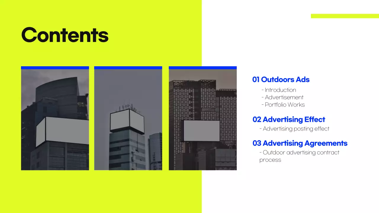 Yellow Modern Advertising Proposal Presentation