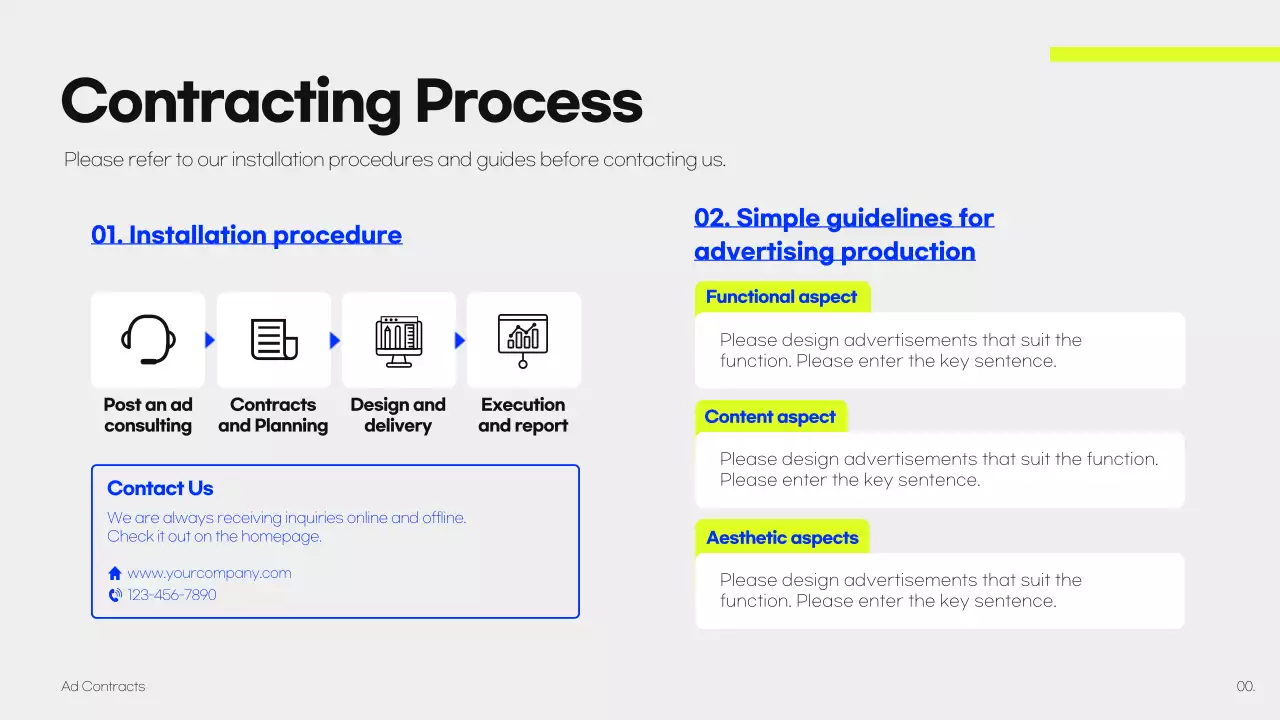 Yellow Modern Advertising Proposal Presentation