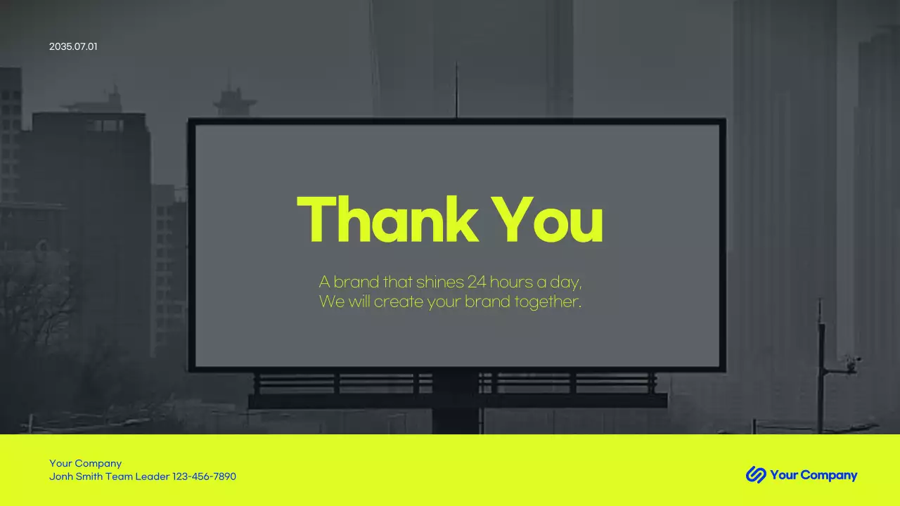 Yellow Modern Advertising Proposal Presentation