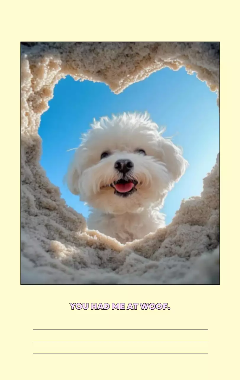 베이지 아기자기한 반려동물 캘린더