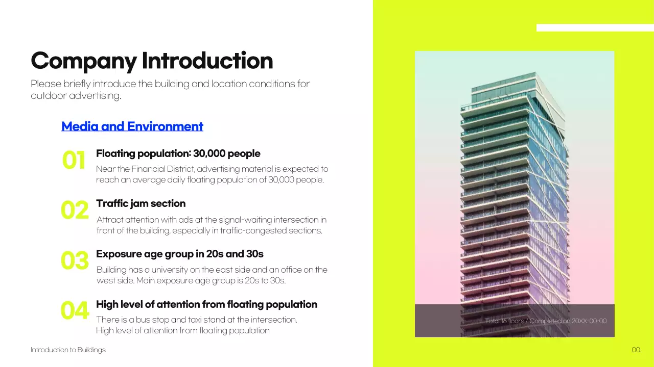 Yellow Modern Advertising Proposal Presentation