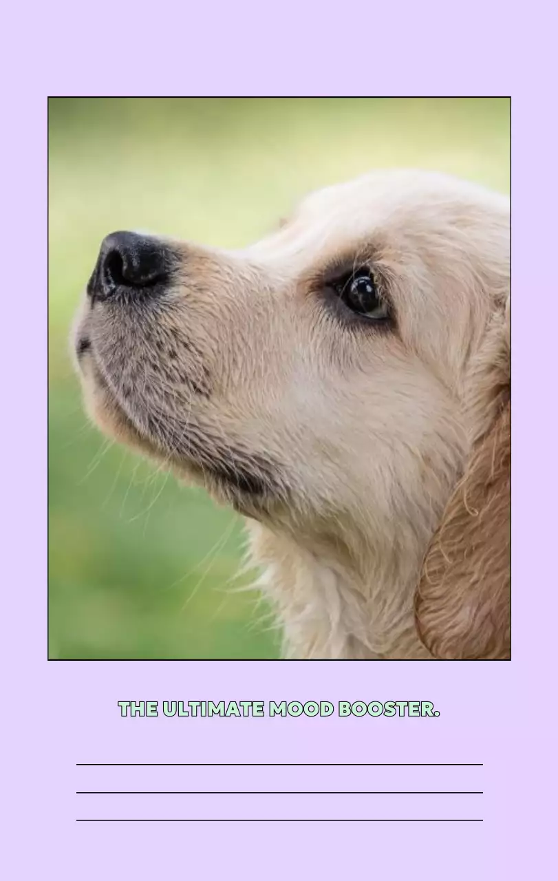 베이지 아기자기한 반려동물 캘린더